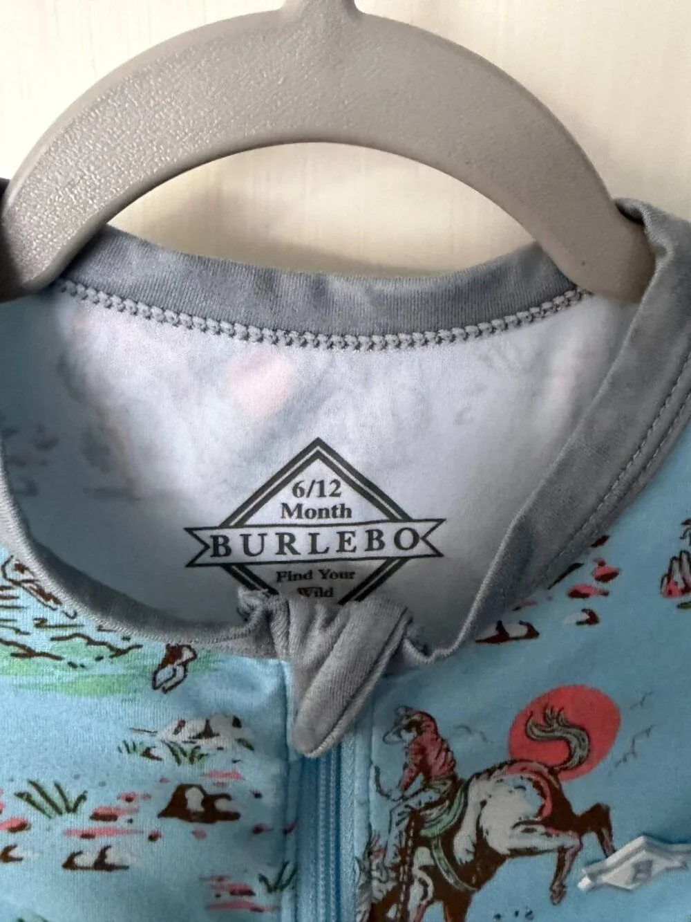 BURLEBO baby zip